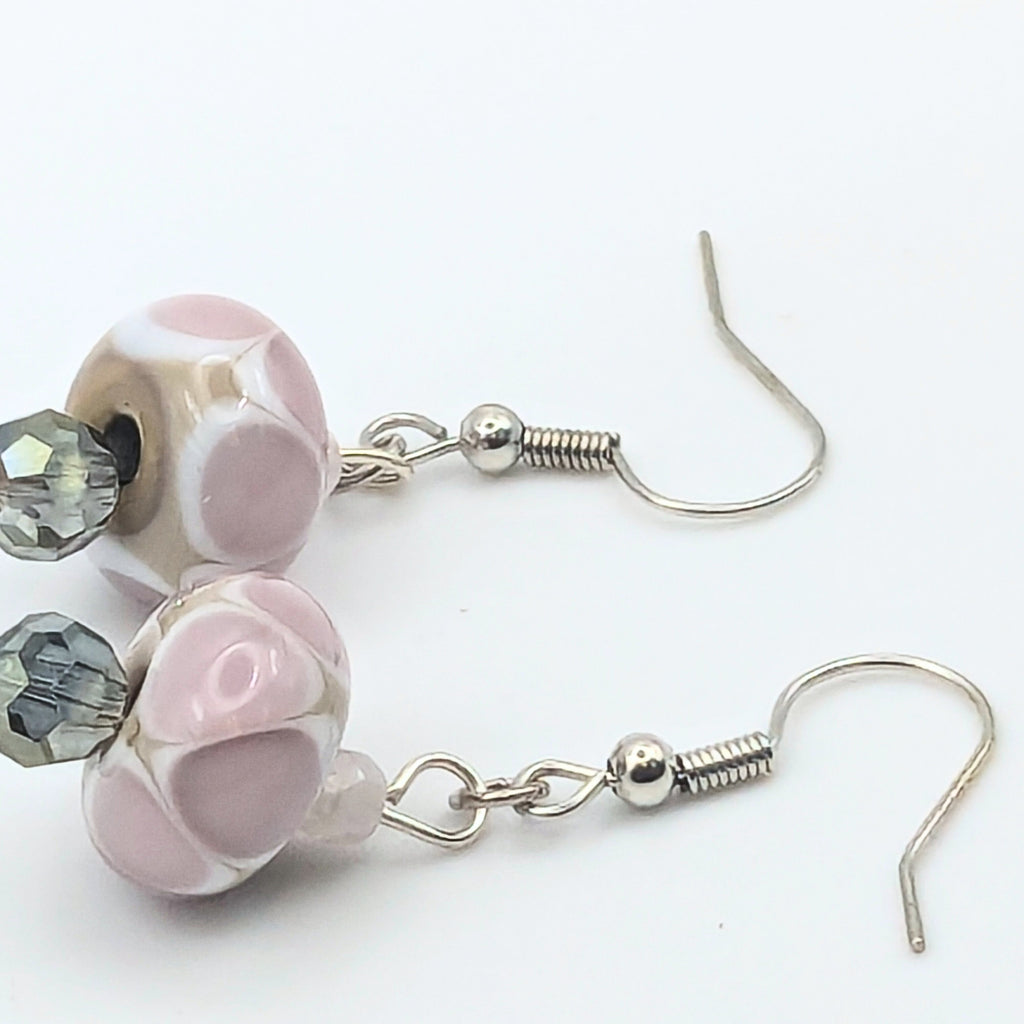 Light Purple Dangle Earrings image 3