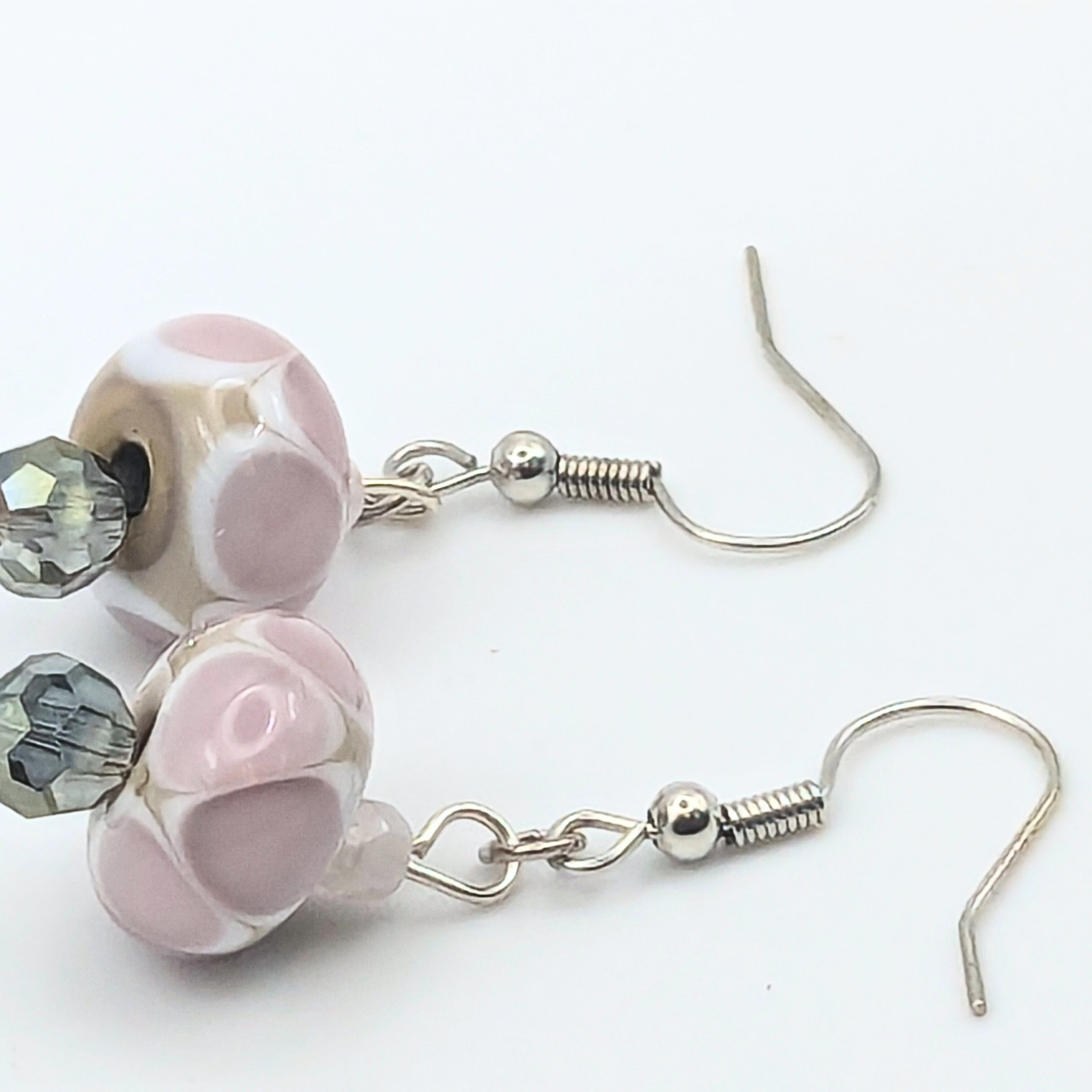 Light Purple Dangle Earrings image 3