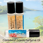 Caribbean Sands Perfume Oil | Tropical Fruit Fragrance | Tonka Bean Scent image 0