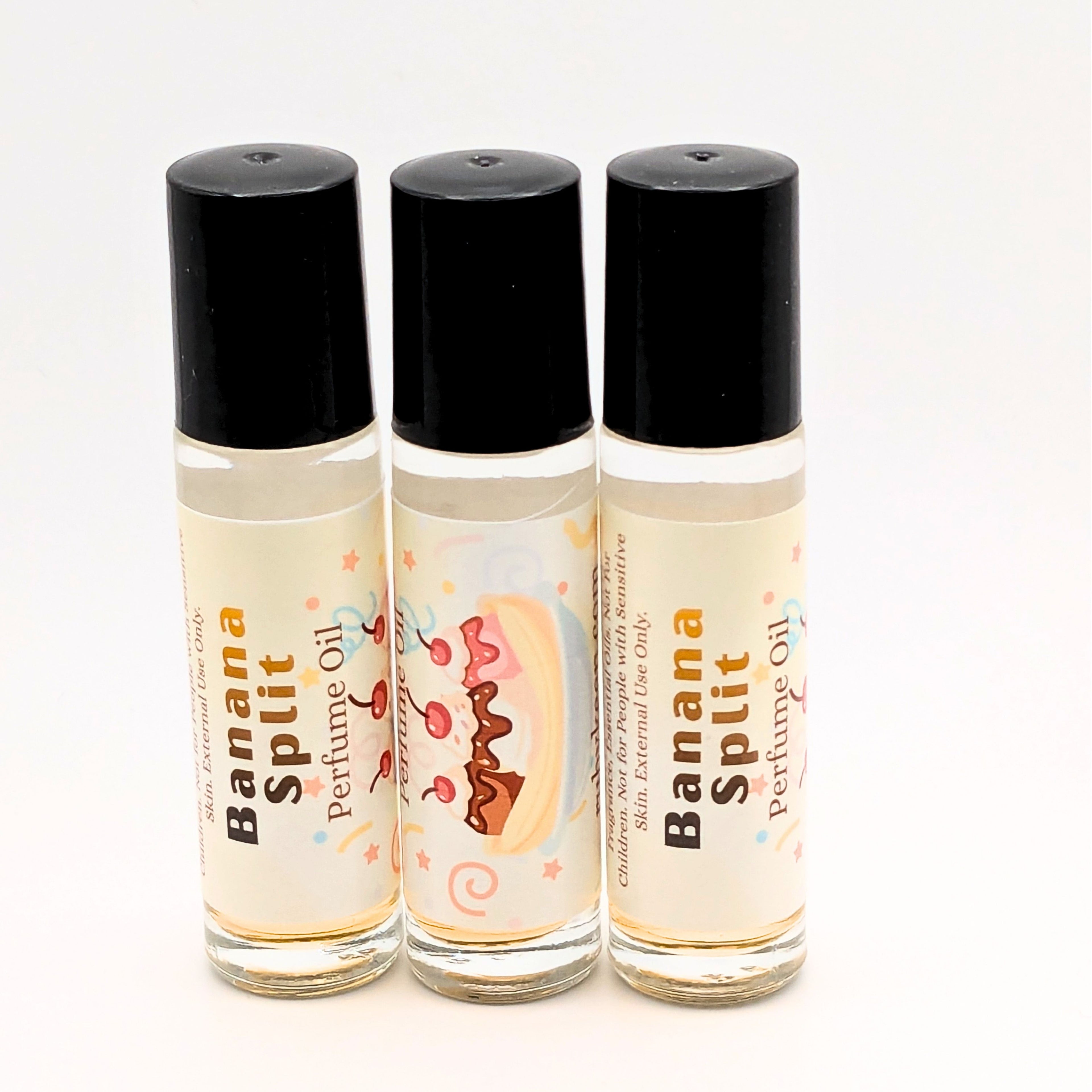 Banana Split Perfume Oil | Banana, Strawberry & Chocolate Fragrance | Roll-On image 4
