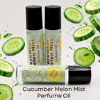 Cucumber Melon Perfume Oil | Green Tea, Fresh Scent | 7ml Rollerball image 0
