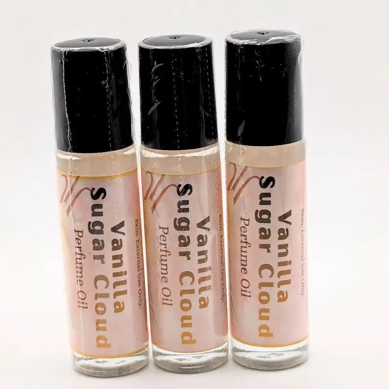 Vanilla Sugar Cloud Perfume Oil – Handmade Gourmand Fragrance, 7ml image 3