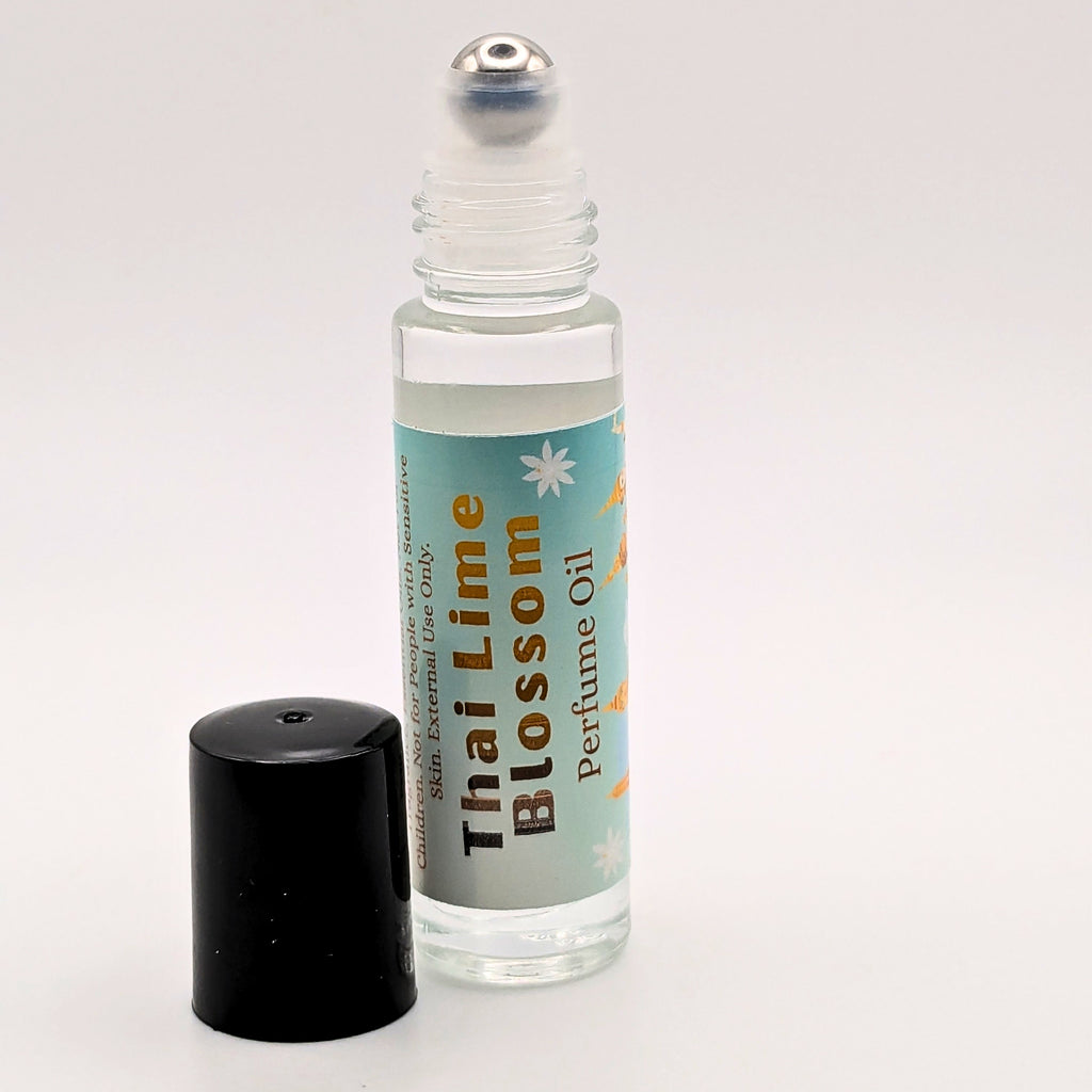 Thai Lime Blossom Perfume Oil | Tropical Lime and Pineapple Fragrance image 3