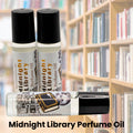 Midnight Library Perfume Oil | Dark Academia Fragrance | Leather, Tobacco image 0