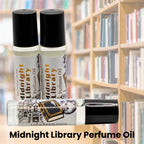 Midnight Library Perfume Oil | Dark Academia Fragrance | Leather, Tobacco image 0