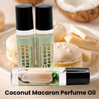 Coconut Macaron Perfume Oil | Sweet Coconut and Bakery Cookie Fragrance image 0
