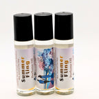 Summer Fling Perfume Oil | Ocean and Sea Salt Fragrance | Amber & Bonfire Scent image 4