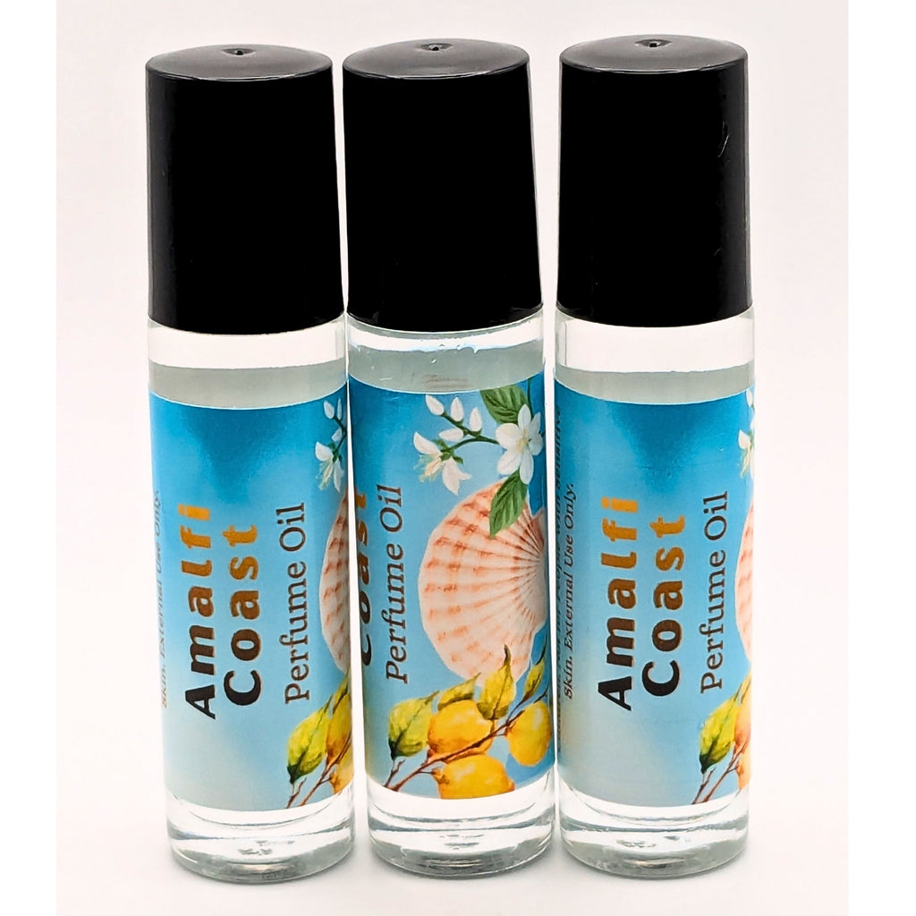 Amalfi Coast Perfume Oil | Citrus Sea Breeze Fragrance | 7 ml Roll On Perfume image 5