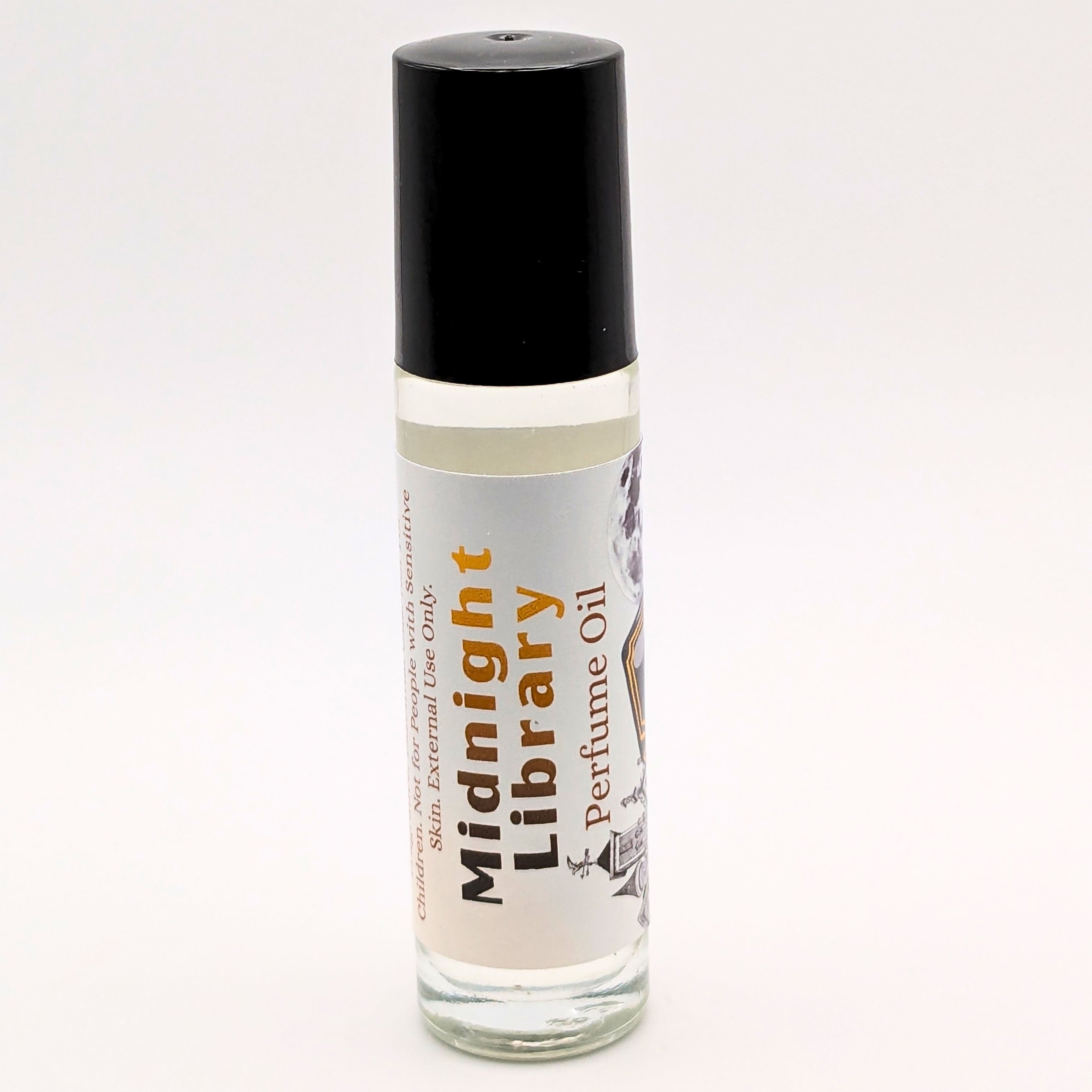 Midnight Library Perfume Oil | Dark Academia Fragrance | Leather, Tobacco image 5