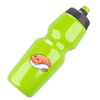 Kawaii Salmon Nigiri Sticker — Cute Sushi Waterproof Die-Cut Sticker for Laptops & Water Bottles