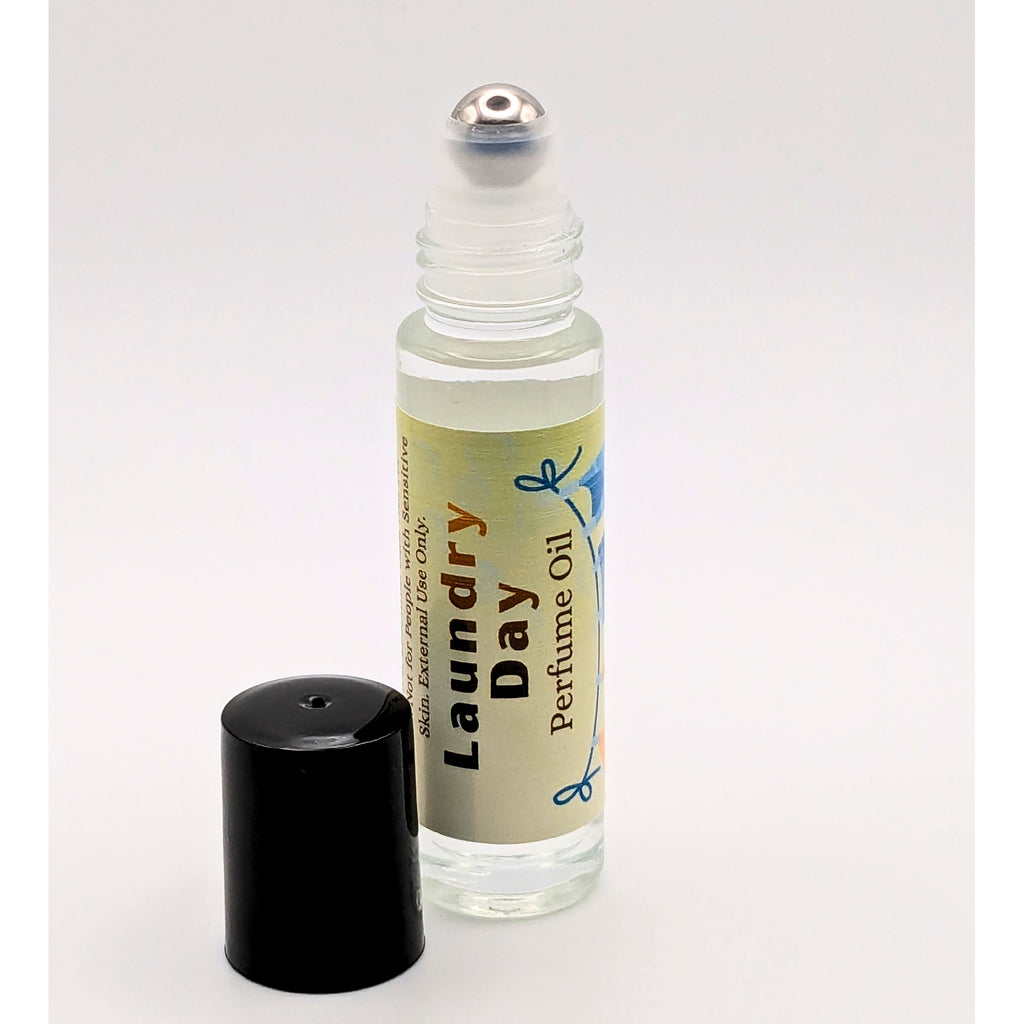 Laundry Day Perfume Oil | Fresh Rain & Cotton Fragrance | Clean Linen Scent image 3