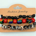 Beaded Bracelets for Women Trendy Jewelry Boho Beaded Stacked Bracelet image 0