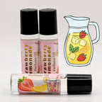 Strawberry Lemonade Perfume Oil | 7ml Fruity Citrus Roll On | Sweet Summer Scent image 0