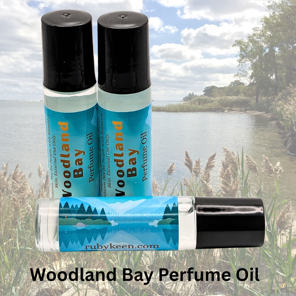 Woodland Bay Perfume Oil | Fresh Marine And Citrus Fragrance | Melon, Bergamot image 0