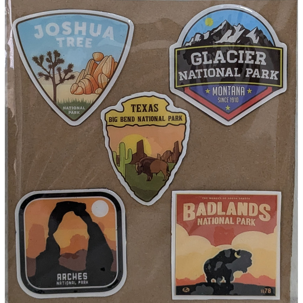 Travel Fridge Magnets – National Parks Camping Decor – Road Trip Kitchen Magnets image 1