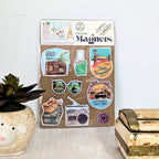 Travel Fridge Magnets – California Vacation Decor – Road Trip Kitchen Magnets image 2
