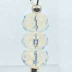 Clear Crystal Stacked Dangle Earrings image 3