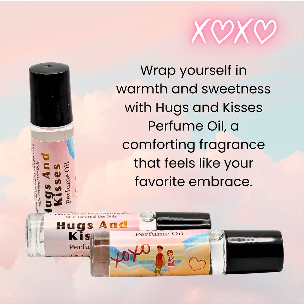 Hugs and Kisses Perfume Oil | Apple, Peach & Vanilla Fragrance image 1