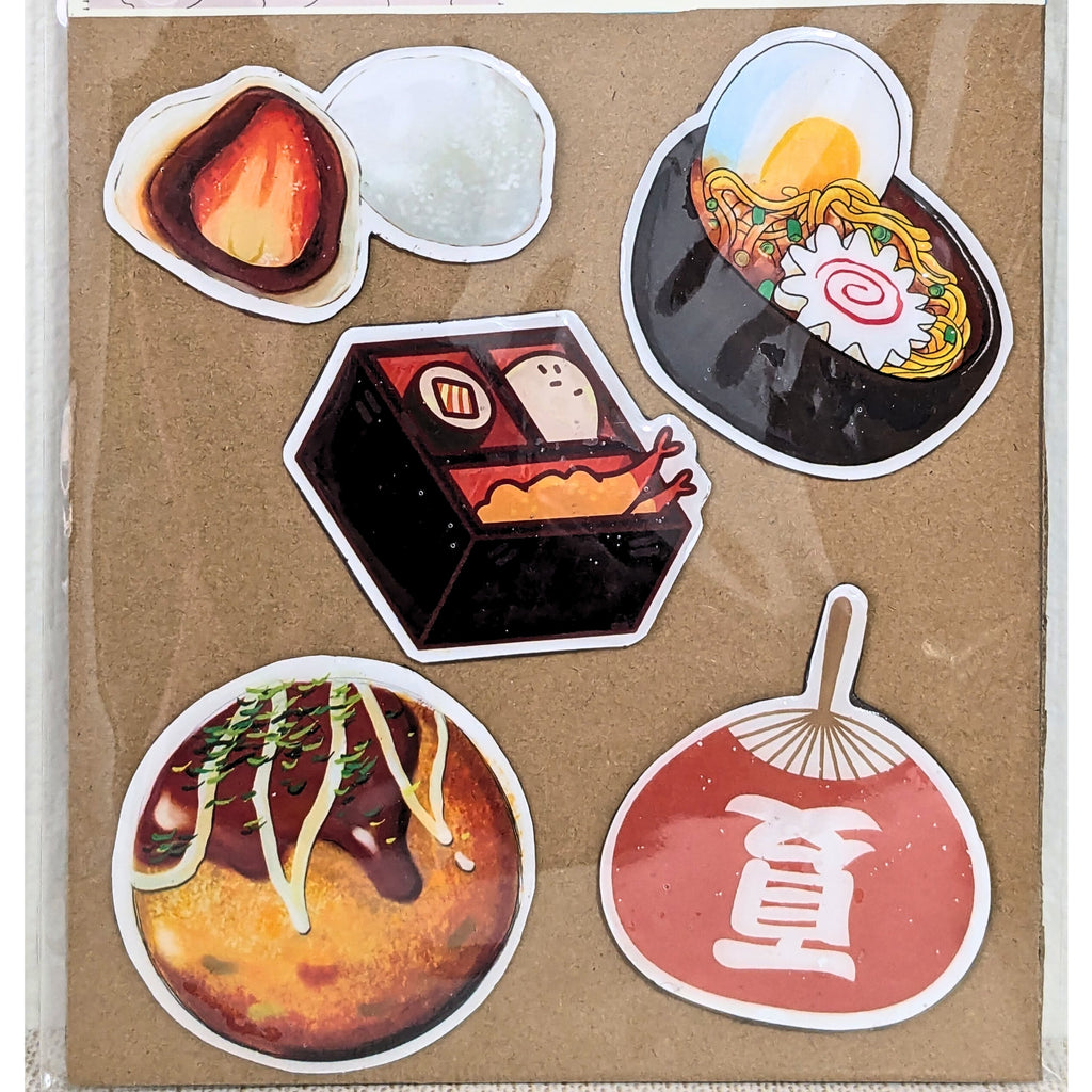 Japanese Food Themed Fridge Magnets Kitchen Decor Miniature Food Magnets image 1