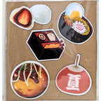 Japanese Food Themed Fridge Magnets Kitchen Decor Miniature Food Magnets image 1