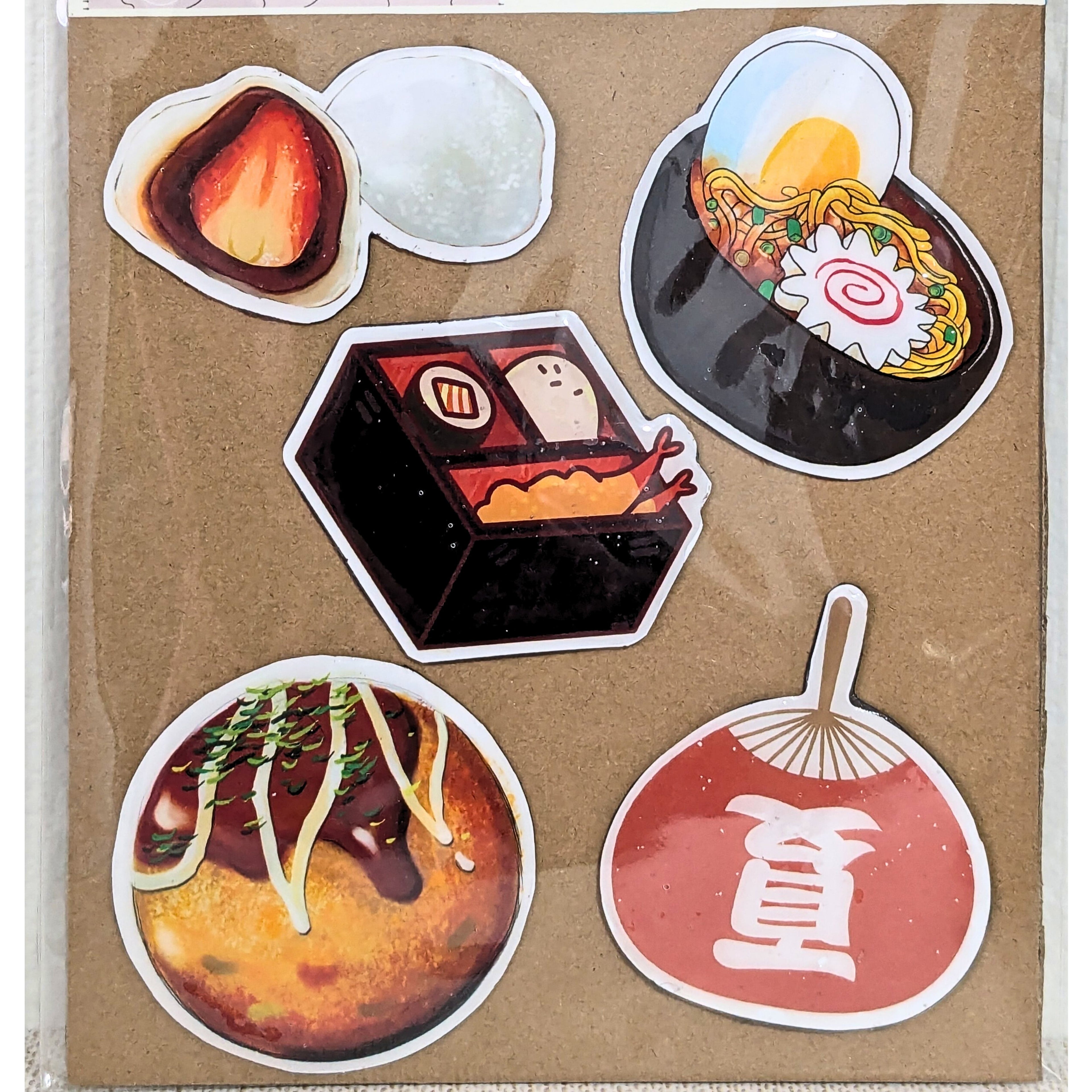 Japanese Food Themed Fridge Magnets Kitchen Decor Miniature Food Magnets image 1