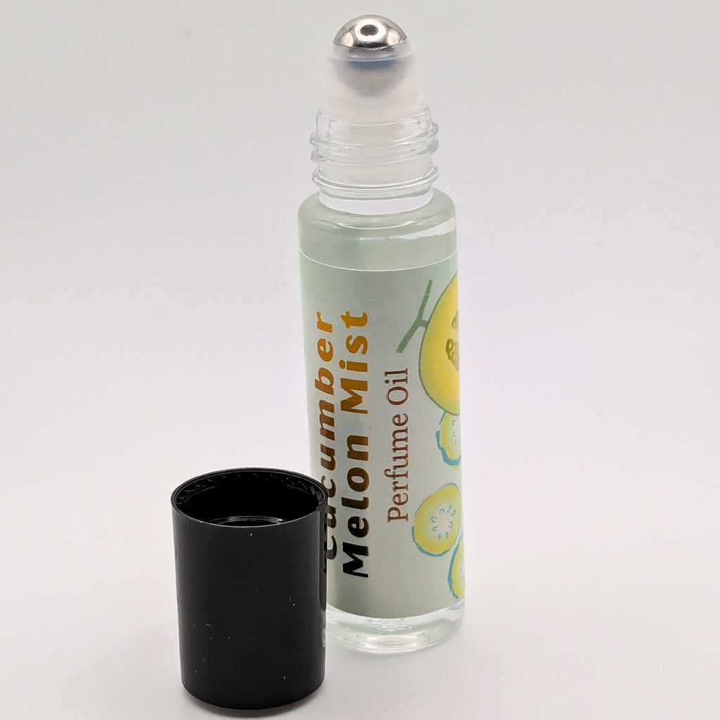Cucumber Melon Perfume Oil | Green Tea, Fresh Scent | 7ml Rollerball image 4