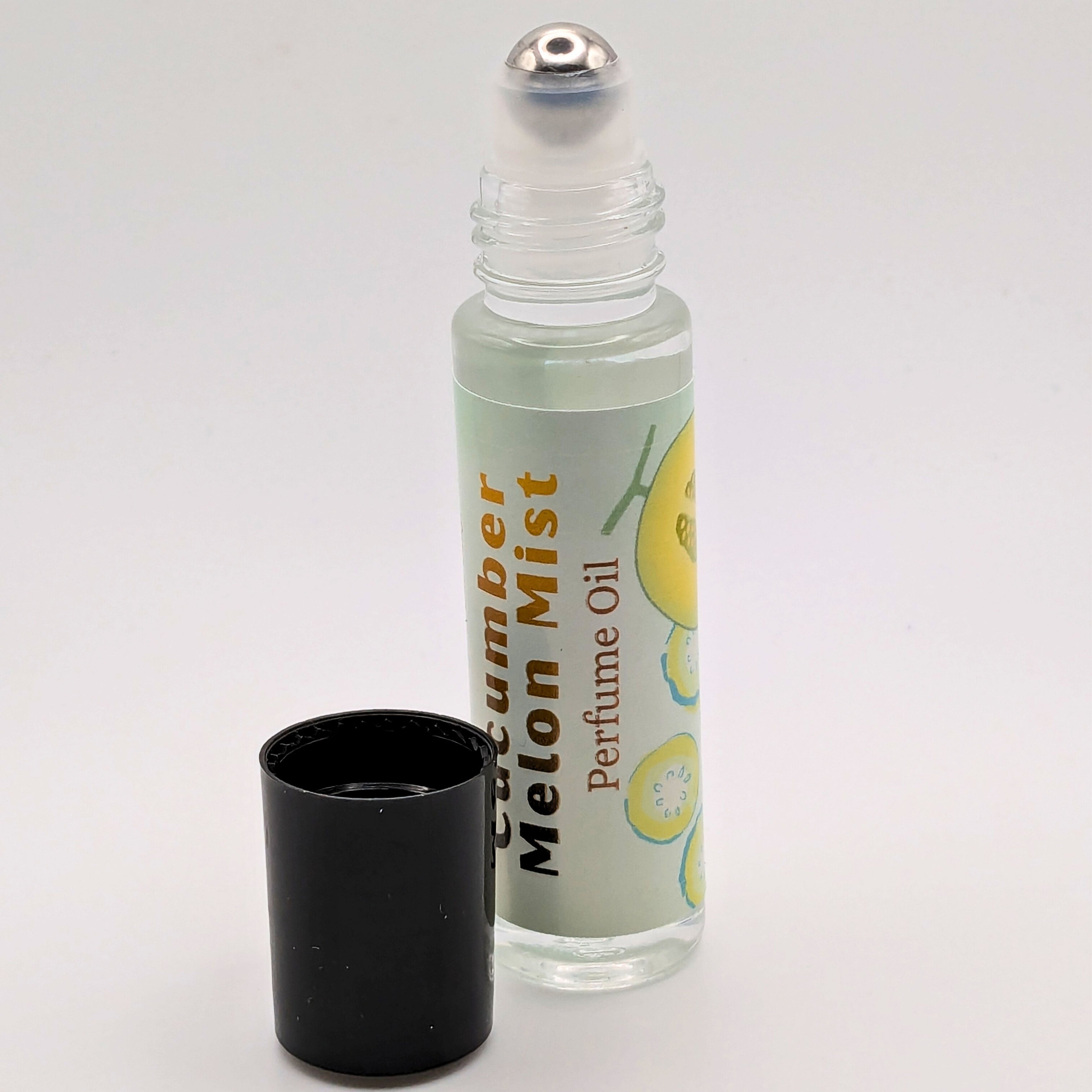 Cucumber Melon Perfume Oil | Green Tea, Fresh Scent | 7ml Rollerball image 4