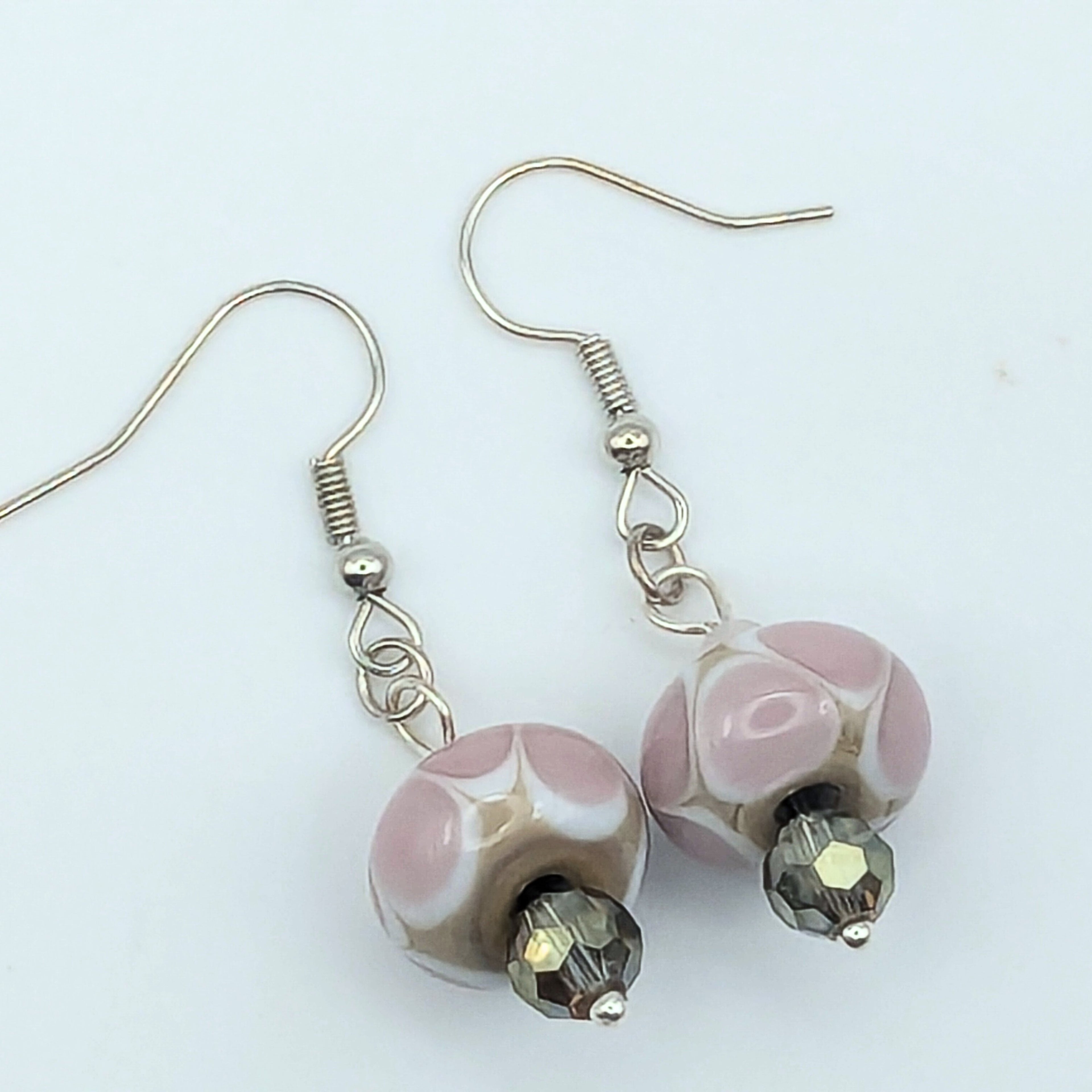 Light Purple Dangle Earrings image 0