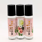 Fig & White Tea Perfume Oil | Fresh Botanical Fragrance | Clean Tea Scent image 4
