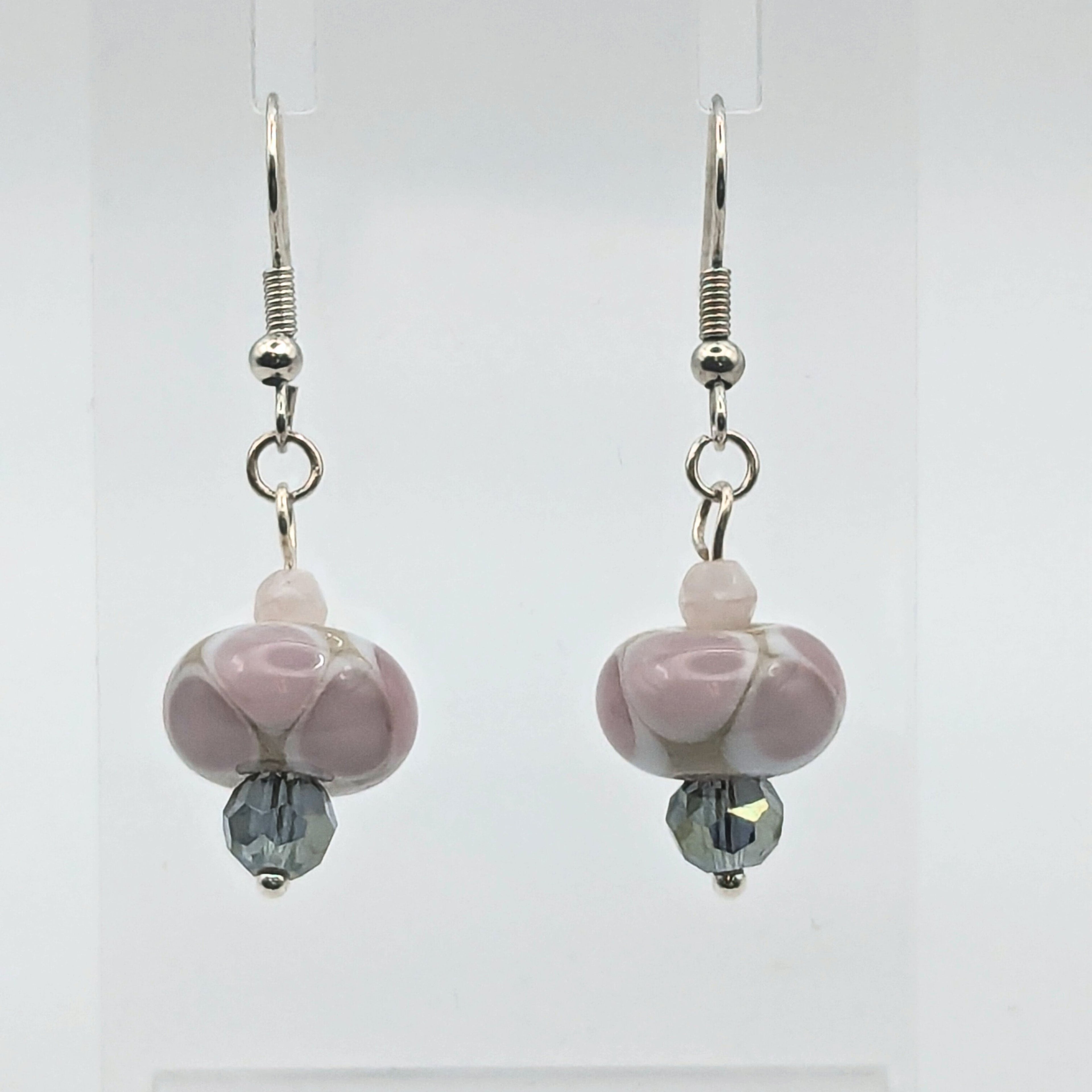 Light Purple Dangle Earrings image 1