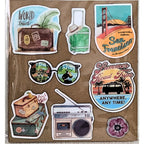 Travel Fridge Magnets – California Vacation Decor – Road Trip Kitchen Magnets image 1