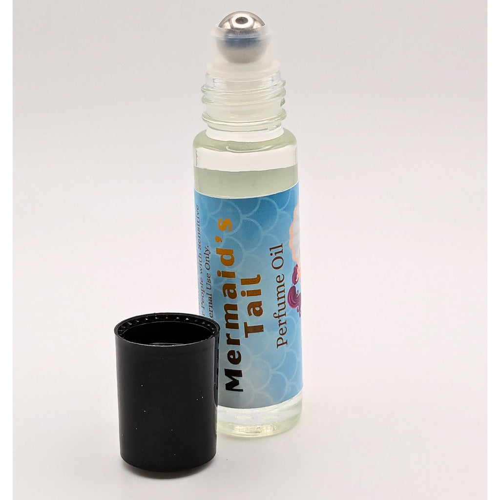 Mermaid's Tail Perfume Oil | Ocean Inspired Fragrance | Melon, Bergamot image 3