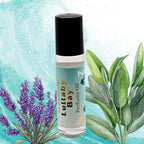 Lullaby Bay Perfume Oil | Sea Salt, Clary Sage & Lavender Fragrance Roll-On 7ml image 2