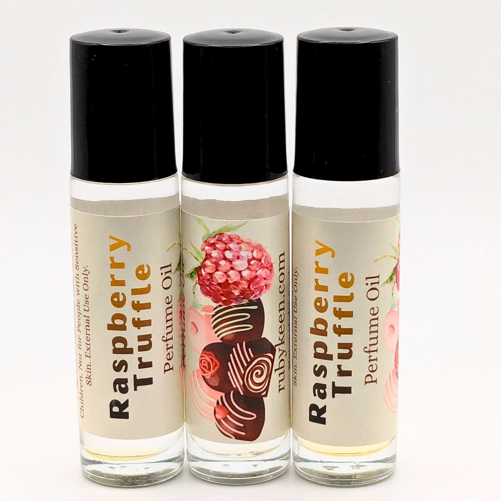 Raspberry Truffle Perfume Oil | Raspberry White Chocolate Fragrance 7 ml image 4