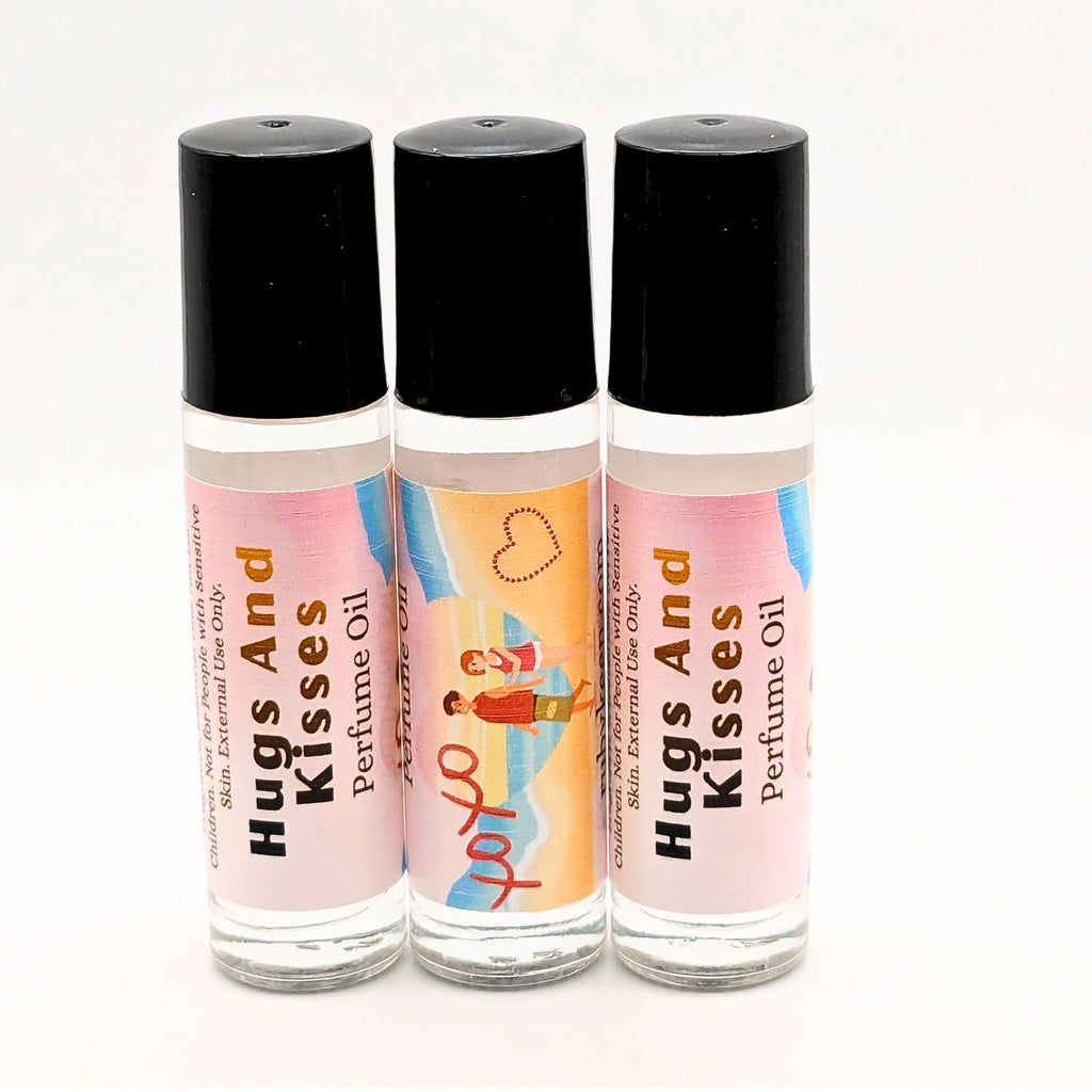 Hugs and Kisses Perfume Oil | Apple, Peach & Vanilla Fragrance image 4