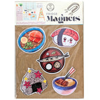 Ramen Themed Fridge Magnets Kitchen Decor Miniature Food Magnets image 0