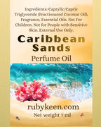 Caribbean Sands Perfume Oil | Tropical Fruit Fragrance | Tonka Bean Scent image 2