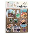 Travel Fridge Magnets – California Vacation Decor – Road Trip Kitchen Magnets image 0