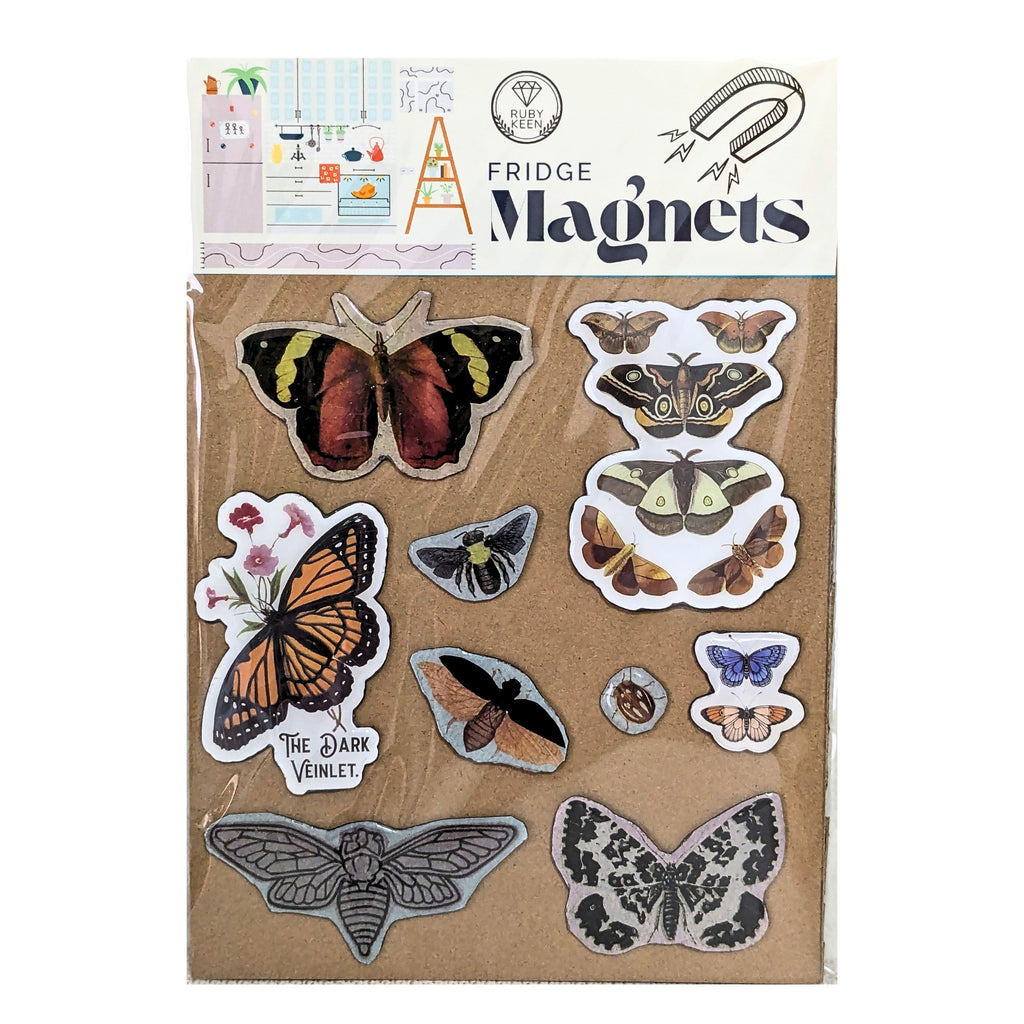 Nature Themed Fridge Magnets Kitchen Decor Butterfly Magnets image 0