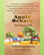 Apple Orchard Perfume Oil | Apple Cider Fragrance | Autumn Scent With Jasmin image 2