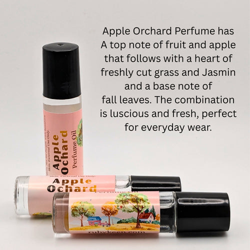Apple Orchard Perfume Oil | Apple Cider Fragrance | Autumn Scent With Jasmin image 1
