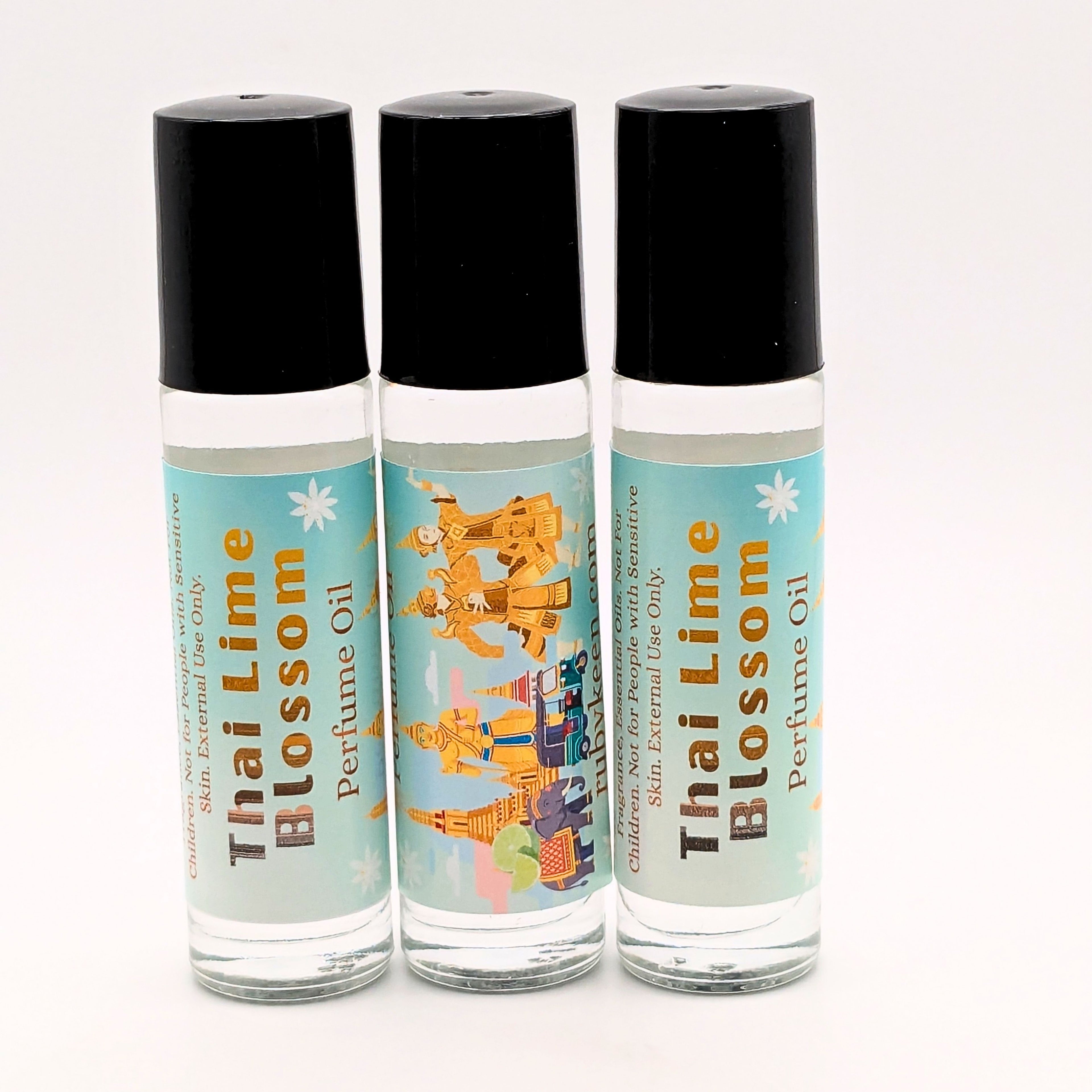 Thai Lime Blossom Perfume Oil | Tropical Lime and Pineapple Fragrance image 4