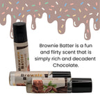 Brownie Batter Perfume Oil | Chocolate Gourmand Layering Scent | 7ml Roll On image 1