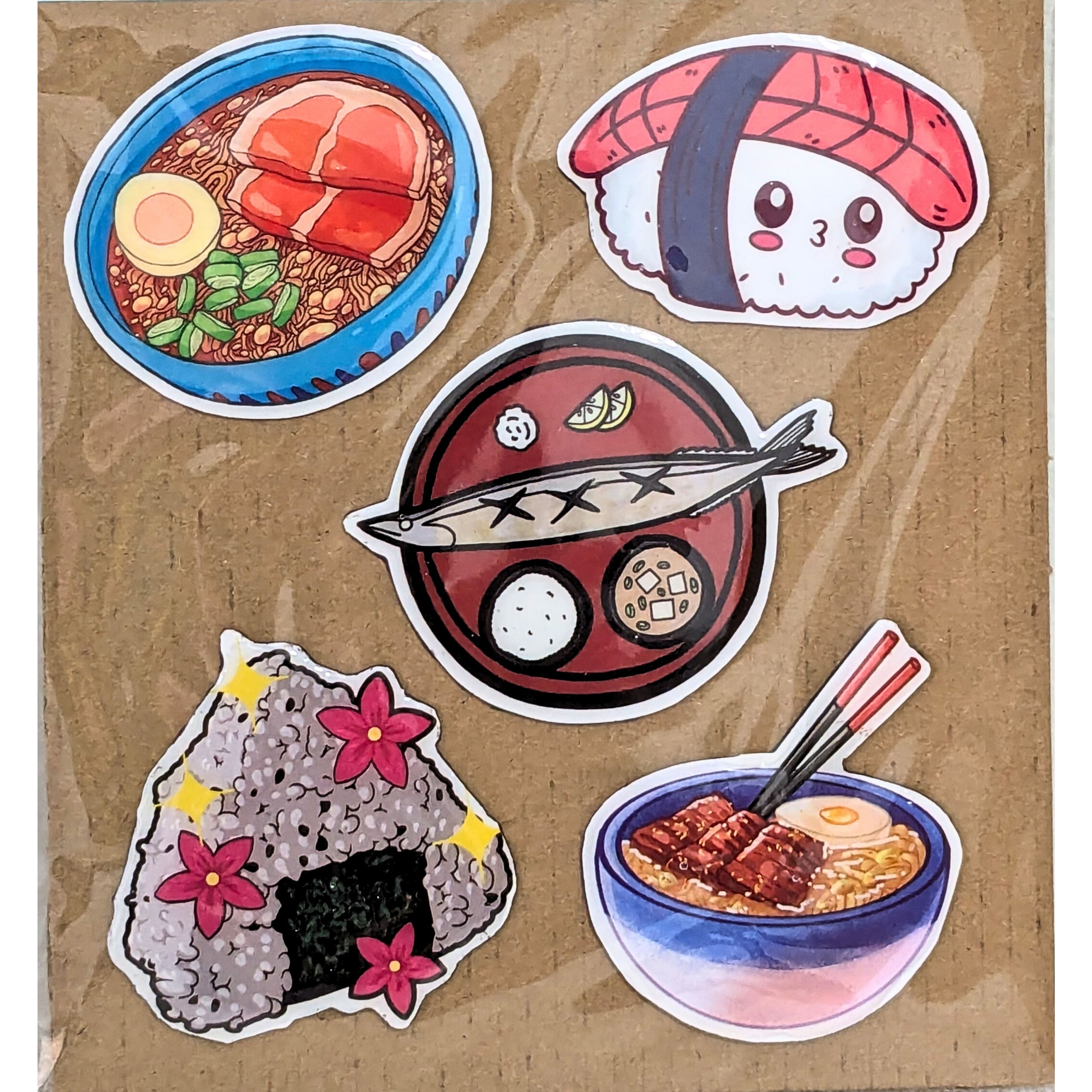 Ramen Themed Fridge Magnets Kitchen Decor Miniature Food Magnets image 1