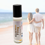 Summer Fling Perfume Oil | Ocean and Sea Salt Fragrance | Amber & Bonfire Scent image 2