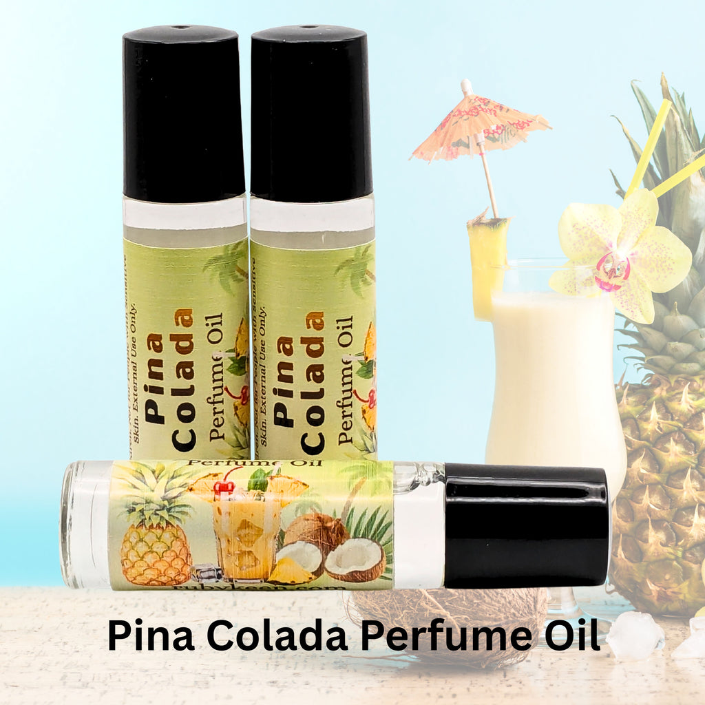 Piña Colada Perfume Oil | Tropical Coconut & Pineapple Fragrance | Beach Scent image 0