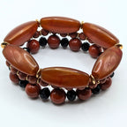 Beaded Bracelets for Women Jewelry Boho Beaded 3 Stacked Set image 4