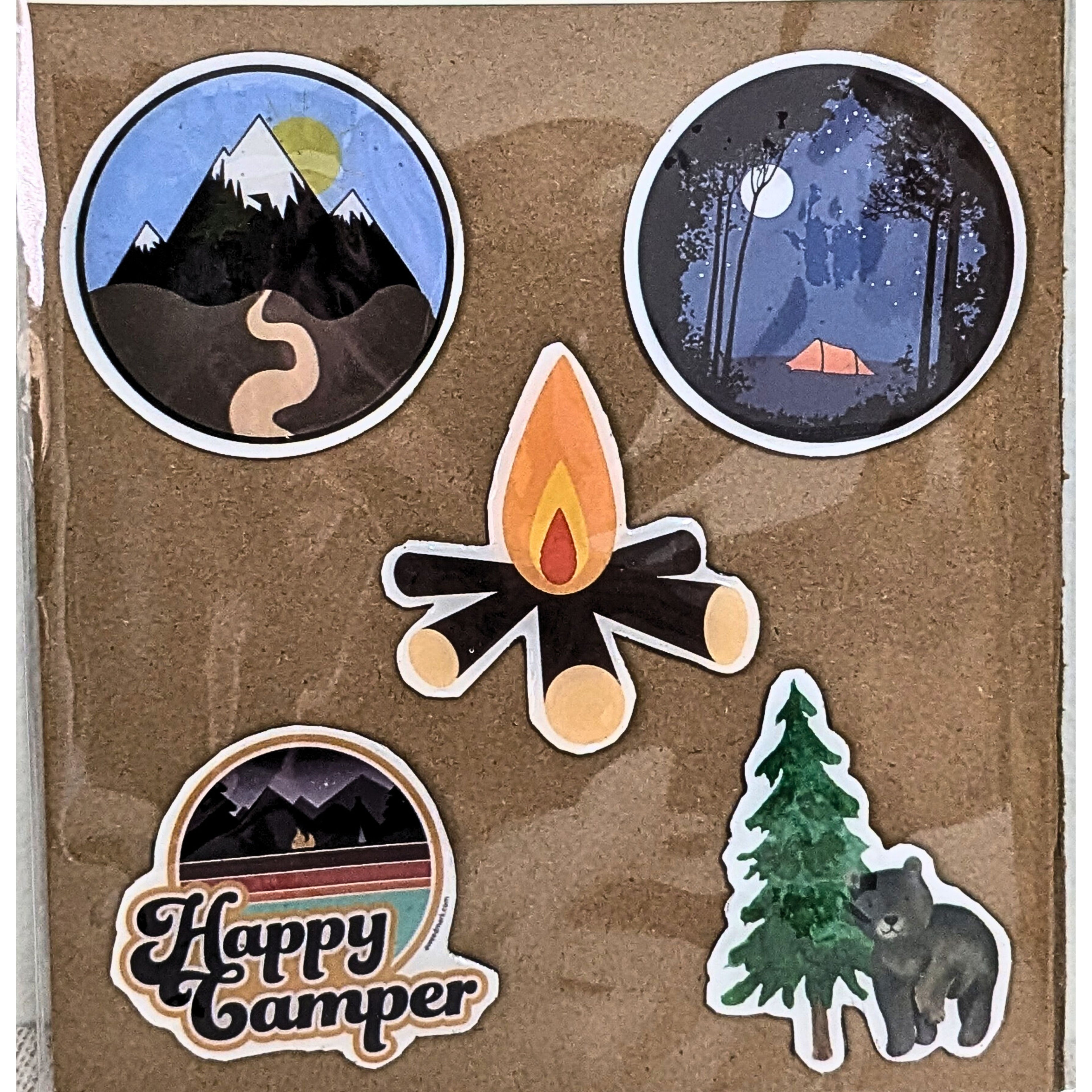 Happy Camper Travel Fridge Magnets – National Parks, Road Trip Decor image 2