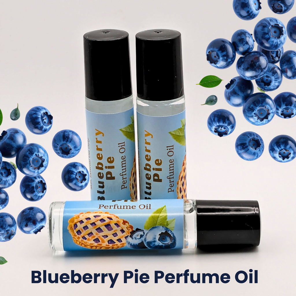Blueberry Pie Perfume Oil | Gourmand Baked Goodies, Vanilla And Cinnamon Scent | image 0