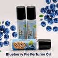 Blueberry Pie Perfume Oil | Gourmand Baked Goodies, Vanilla And Cinnamon Scent | image 0